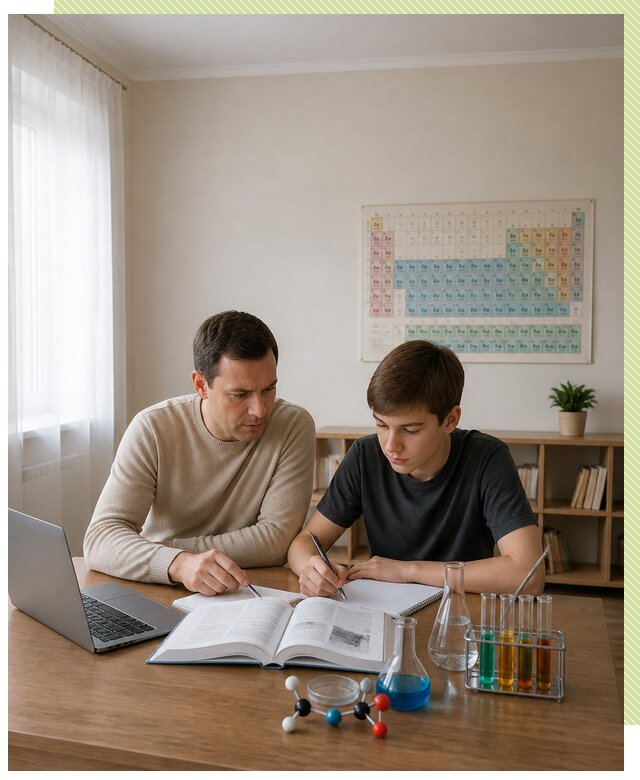 Репетитор по химии 8 класс в Кумертау по цене от 1225 р. | Репетитор-Кра